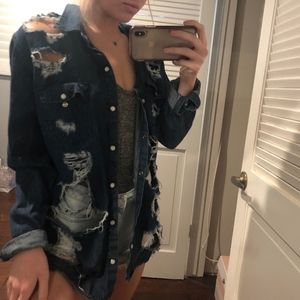 LF distressed Chambray